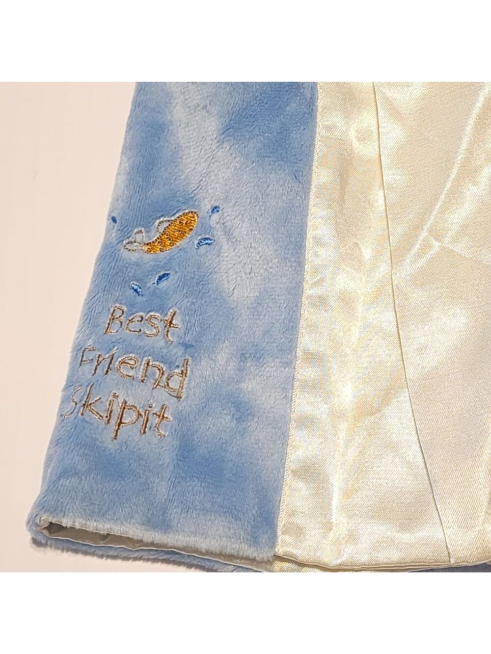 Bunnies By Bay Blue Best Friend Skipit Puppy Dog Security Blanket Lovey New - Picture 2 of 6